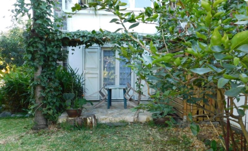 Terrasse pour la grande chambre de l'appartement Carambole