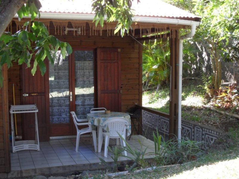 varangue-bungalow-T2-Papaye Varangue du bungalow Papaye